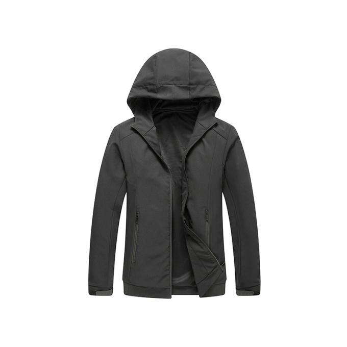 新しいウインドブレイカーの速い乾燥した衣服の人の女性は防風のフード付きの屋外スポーツのジャケットの軽量のハイキングのコートを防水する