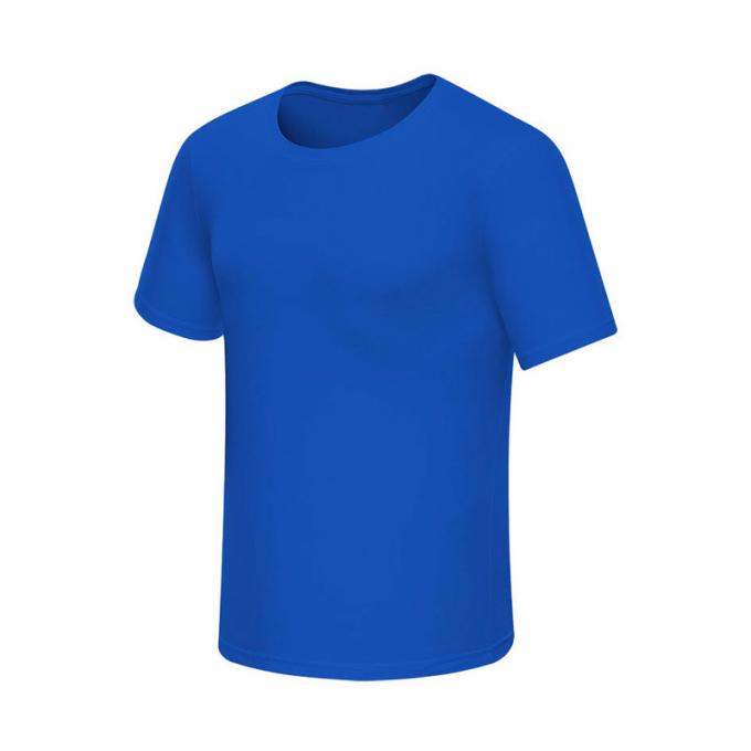 卸し売り100%cotton 180gのTシャツのブランクのO首によって個人化される習慣