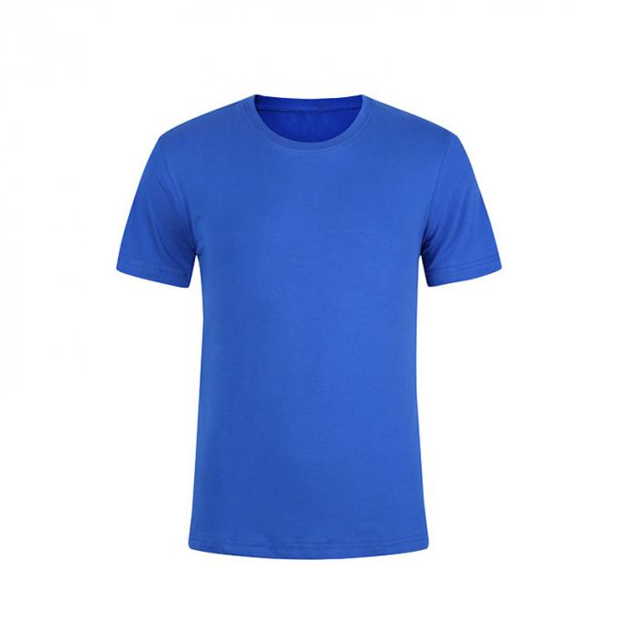 卸し売り100%cotton 180gのTシャツのブランクのO首によって個人化される習慣