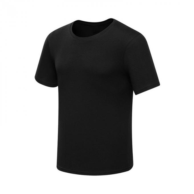 卸し売り100%cotton 180gのTシャツのブランクのO首によって個人化される習慣