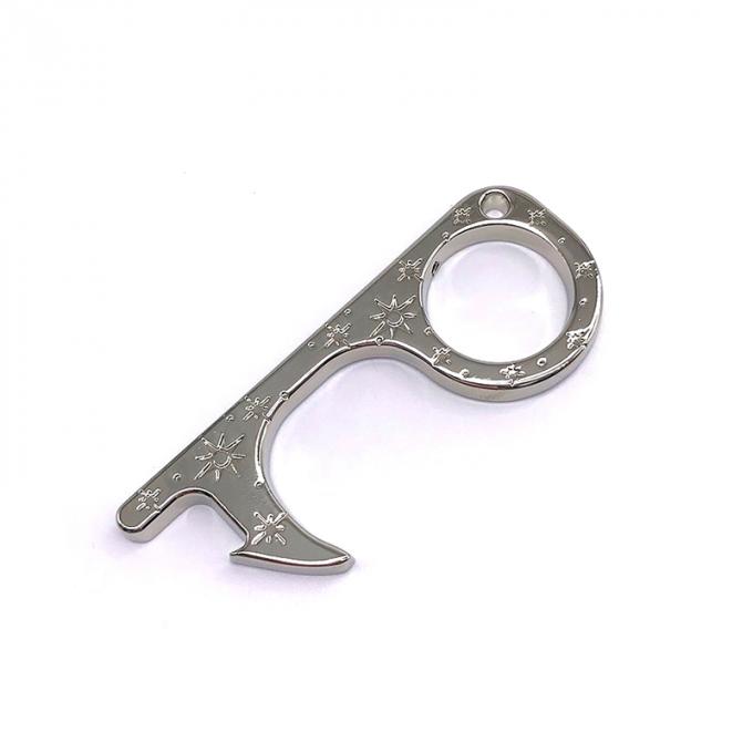 押しのエレベーター最下mutli機能PPE手は接触ドアのオープナ亜鉛合金のkeychainを解放しない