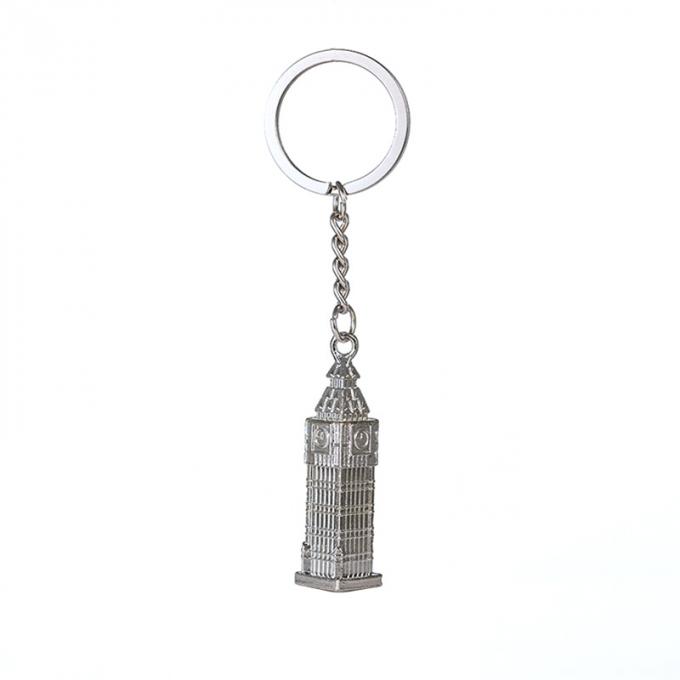 ロンドン旅行記念品のビッグ ベンの創造的な金属Keychain