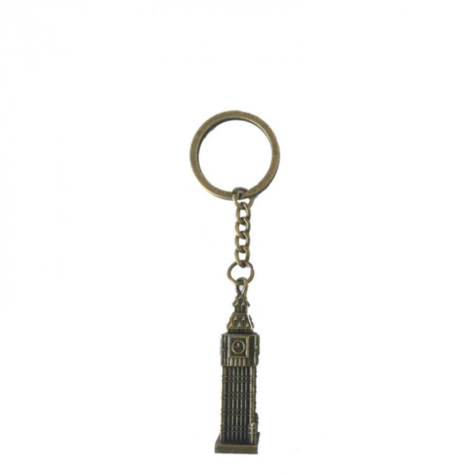 ロンドン旅行記念品のビッグ ベンの創造的な金属Keychain