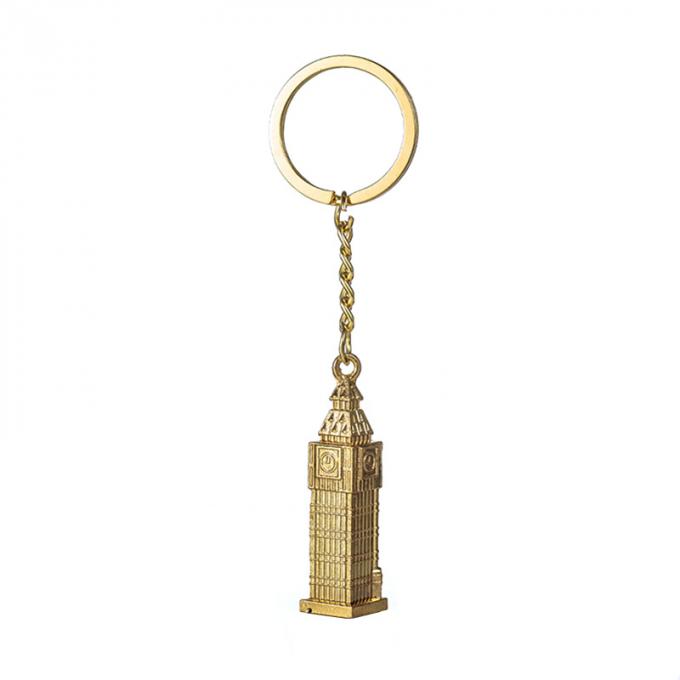 ロンドン旅行記念品のビッグ ベンの創造的な金属Keychain