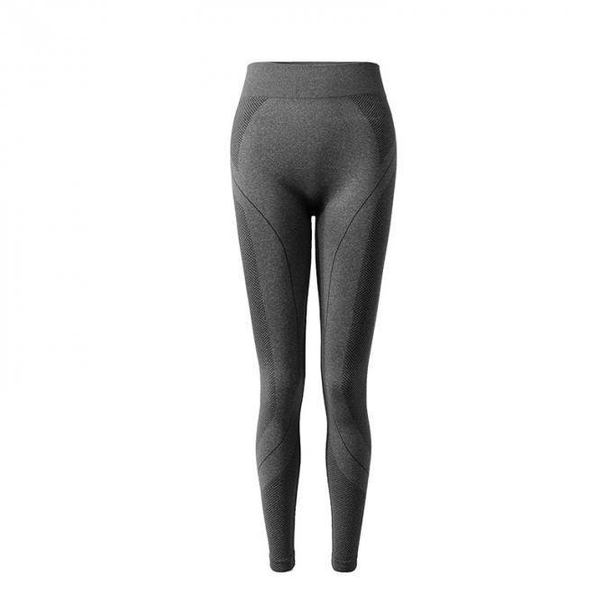 女性の性能の高層ズボンはlegging基本的なヨガを解決するために摩耗を遊ばす